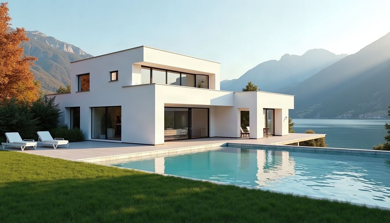 Villa avec piscine — Annecy-le-Vieux
